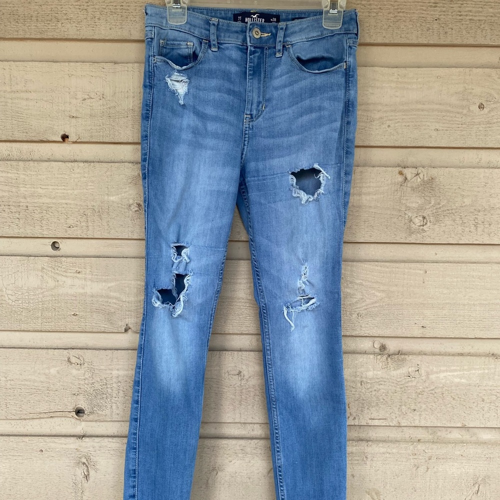 Hollister High Rise Super Skinny Jeans size 7S
